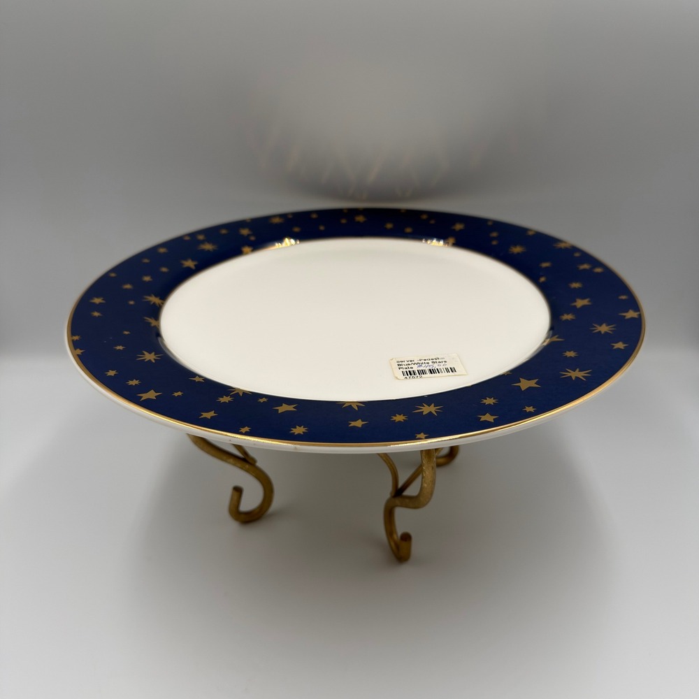 Vintage Sakura Galaxy Server Pedestal Cake Stand Dessert Plate Dinnerware